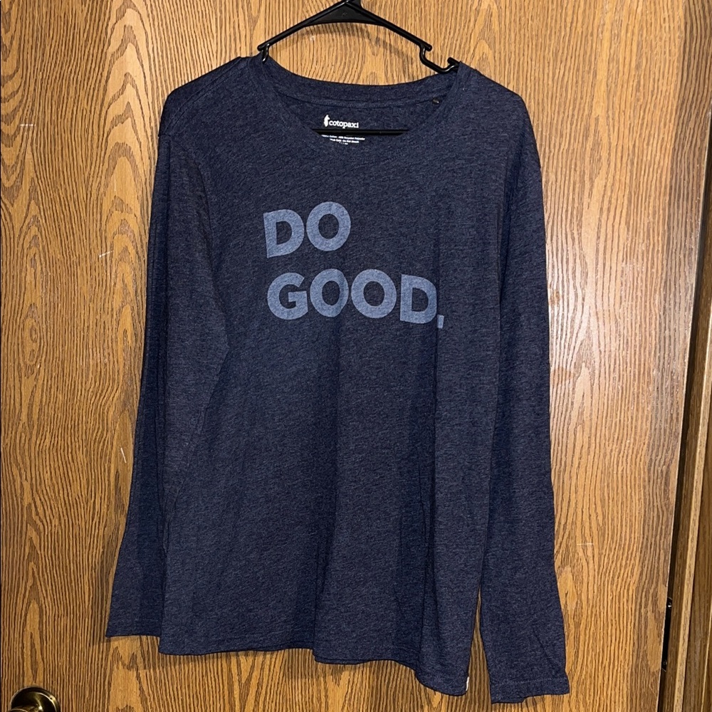 Cotopaxi Navy Long Sleeve Tee